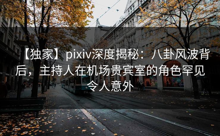 【独家】pixiv深度揭秘:八卦风波背后,主持人在机场贵宾室的角色罕见令人意外 【独家】pixiv深度揭秘:八卦风波背后,主持人在机场贵宾室的角色罕见令人意外
